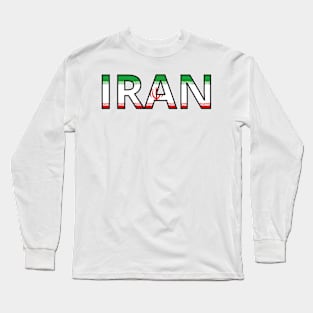 Drapeau Iran Long Sleeve T-Shirt